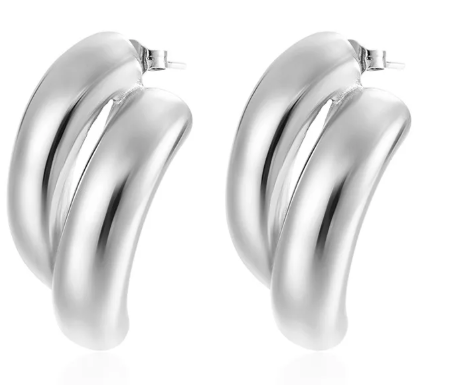 Aretes medianos doble línea.